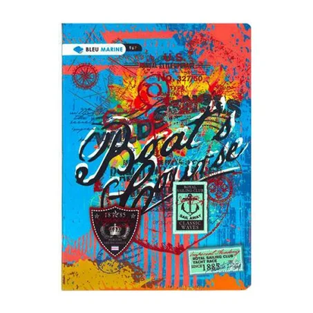 Cahier 144p A4 Bleu Marine GC 
