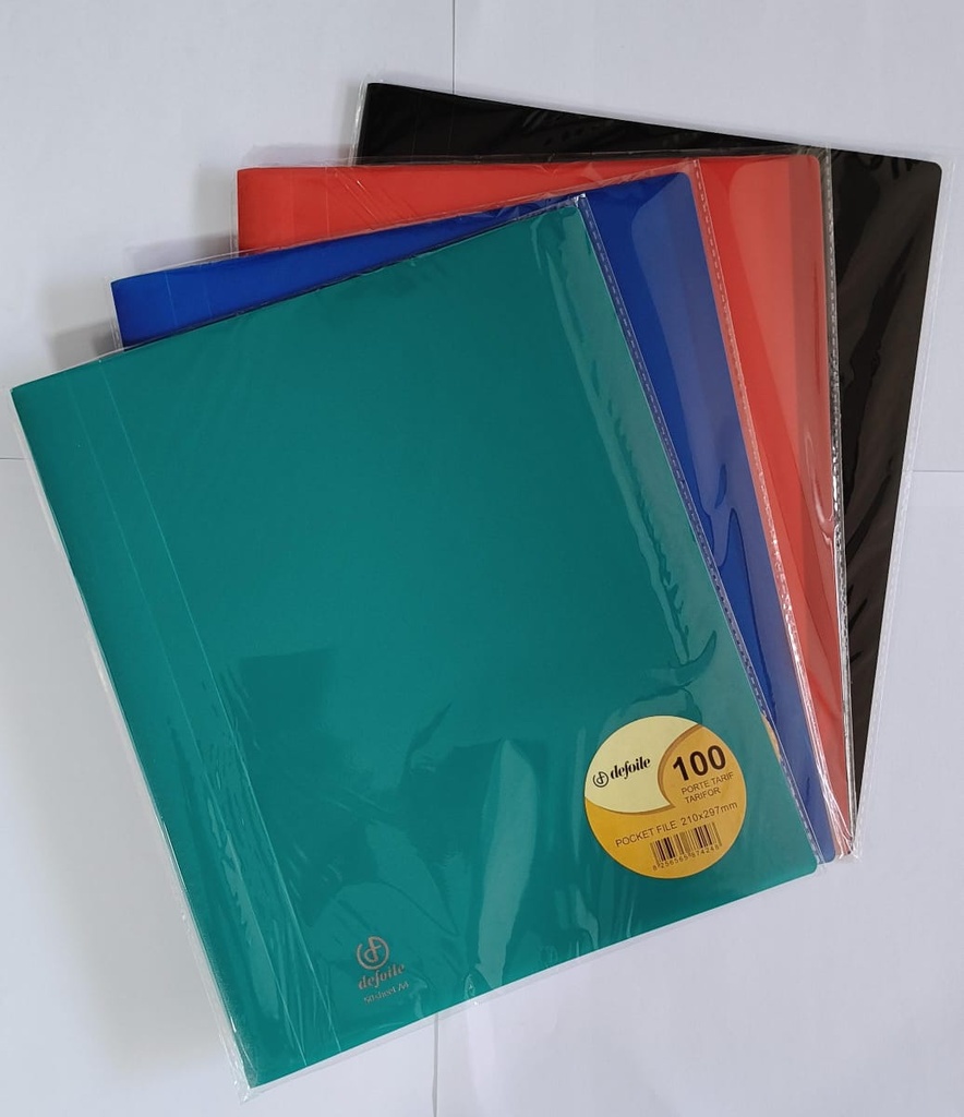 Porte Tarif 100 Pochettes Defoile