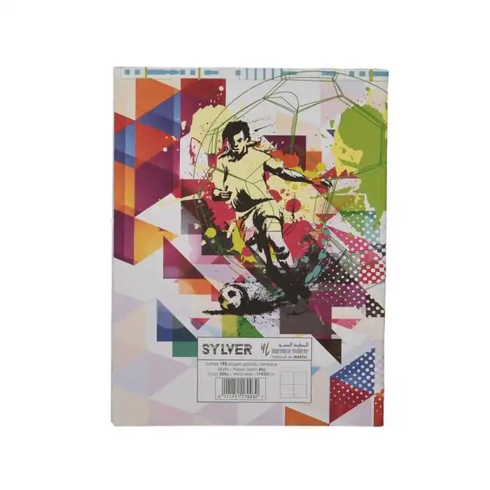 Cahier 192p 17x22 A5 Sylver