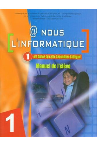 A nous l informatique 1.ac