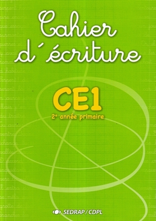 Cahier d'ecriture 2 cdpl