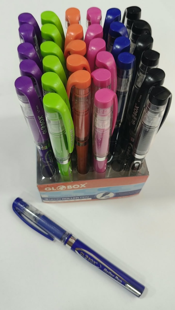 Stylo gel Display Bleu