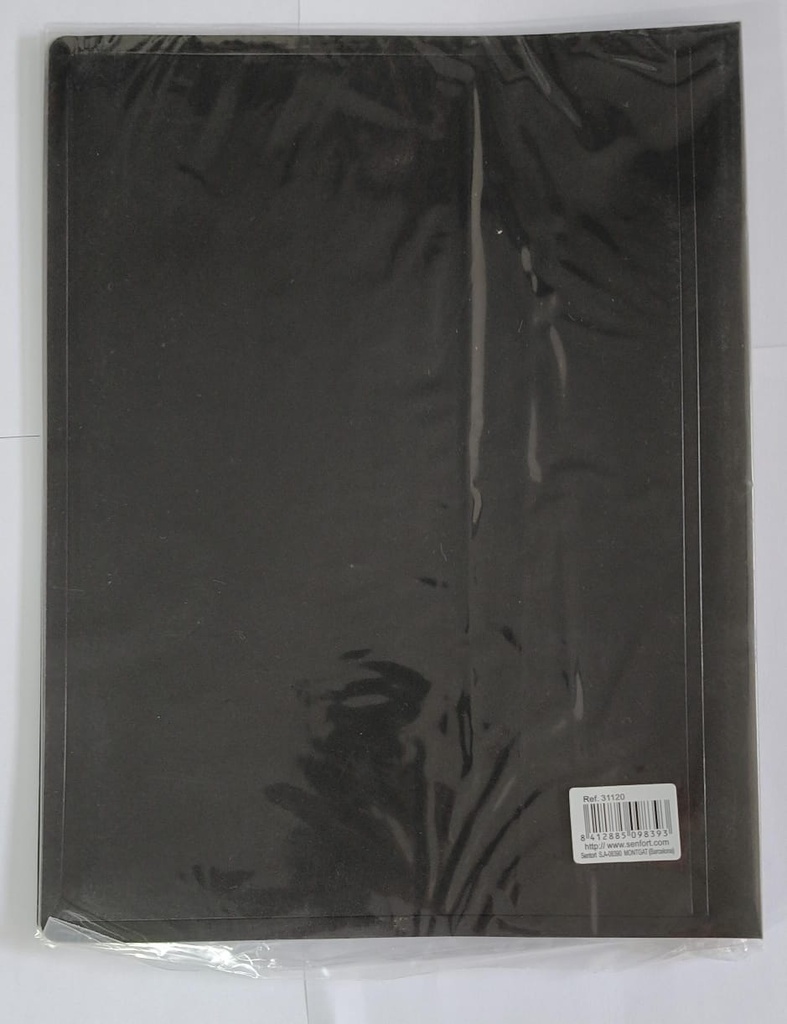 Porte Tarif 60 vues Senfort noire