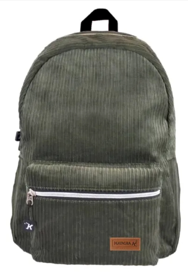 Sac A Dos Katakrak Velour Vert