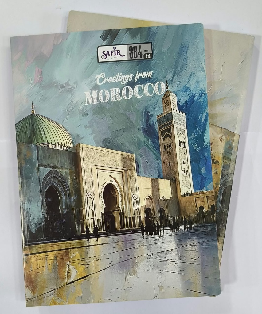 Cahier 384p A4 5*5 Safir