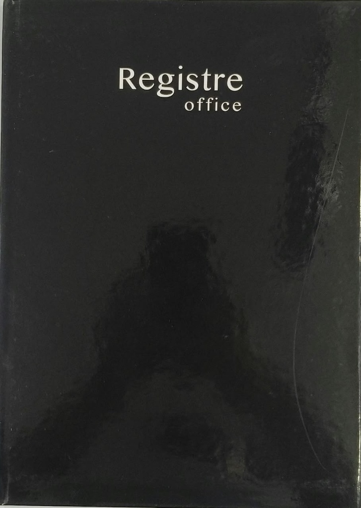 Registre 3 mains A4 288p 5x5 Bleu Marine Noir