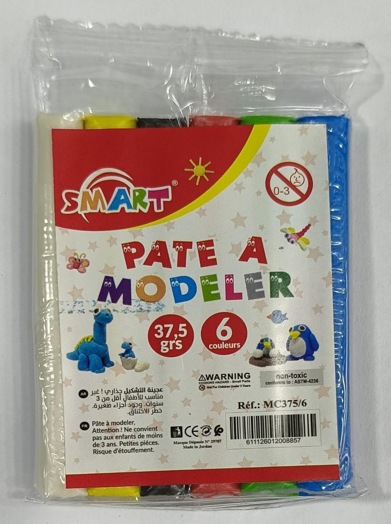 Pate a Modeler Smart 6 batonnets