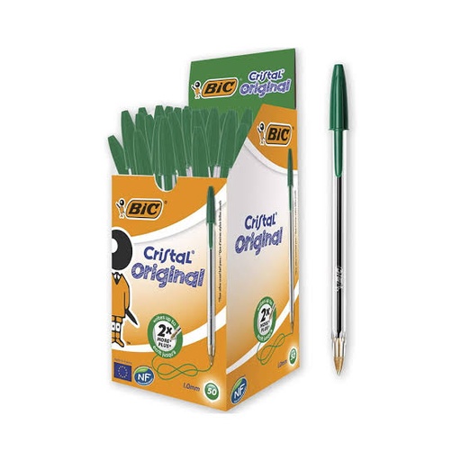 [AR0000125] Stylo Bic Vert 