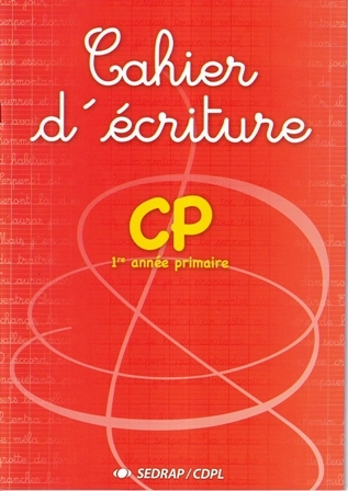 [AR0001689] Cahier d'ecriture CP CDPL