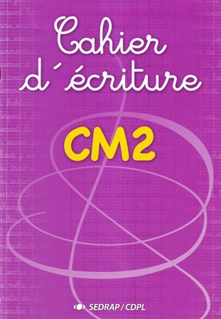 [AR0001692] Cahier d'ecriture 5 cdpl
