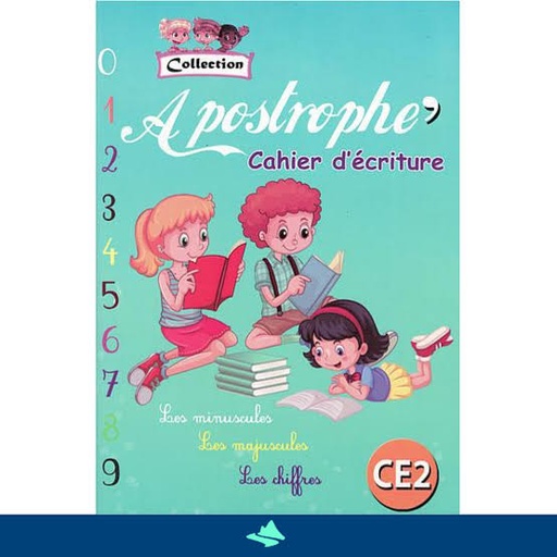 [AR0001697] Cahier d'ecriture apostrophe 3 CE2