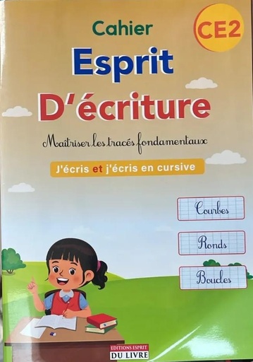[AR0002227] Cahier esprit d'ecriture Ce2