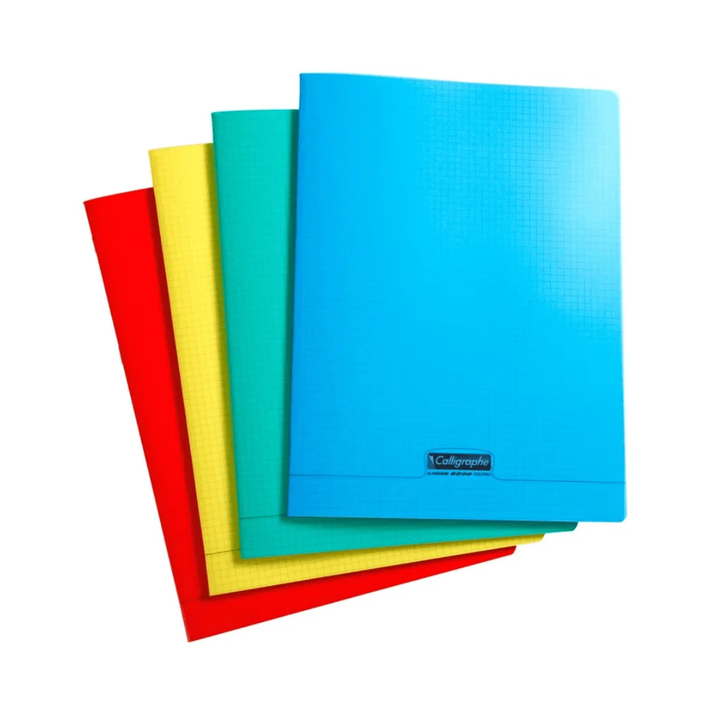 [AR0002407] Cahier 192p 5*5 Polypro
