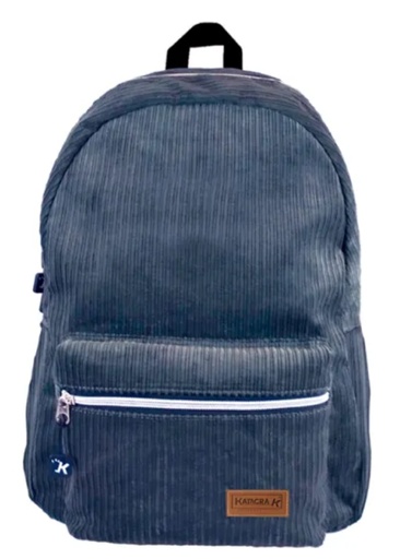 [AR0002579] Sac A Dos Katakrak Velour Bleu