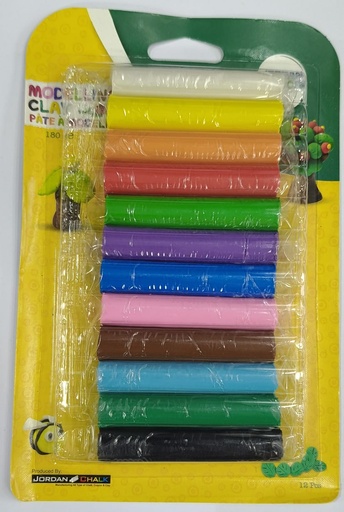 [AR0002615] Pate a Modeler 12 Couleurs Jordan