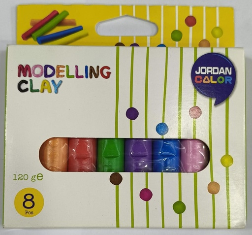 [AR0002617] Pate a Modeler 8 Couleurs Jordan