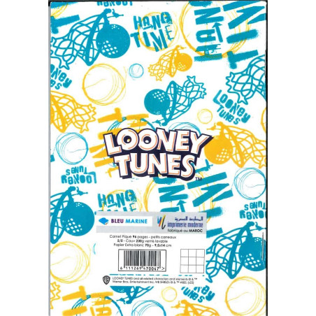 [AR0002644] Carnet piqué petits carreaux 96P A6