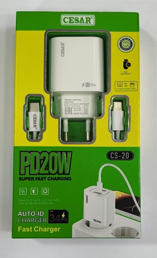 [AR0002652] Chargeur Phone 20W avec cable USBc